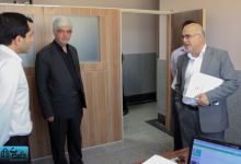 گزارش تصویری از بازدید رئیس و اعضای هیأت رئیسه از مرکز رشد دانشگاه صنعتی شاهرود